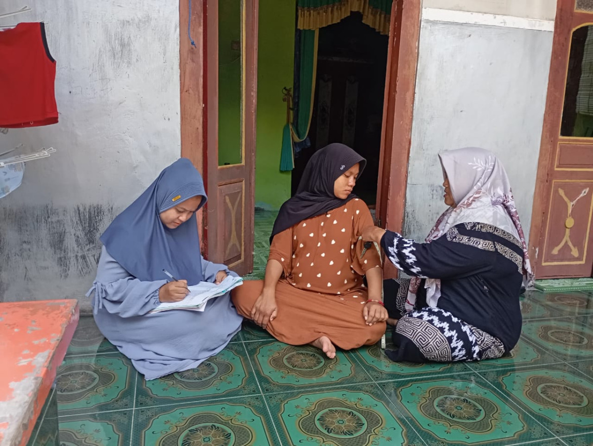 Kunjungan Tim Pendamping Keluarga (TPK) Ibu Hamil RW 002 dan RW 003 Bulan Maret 2025