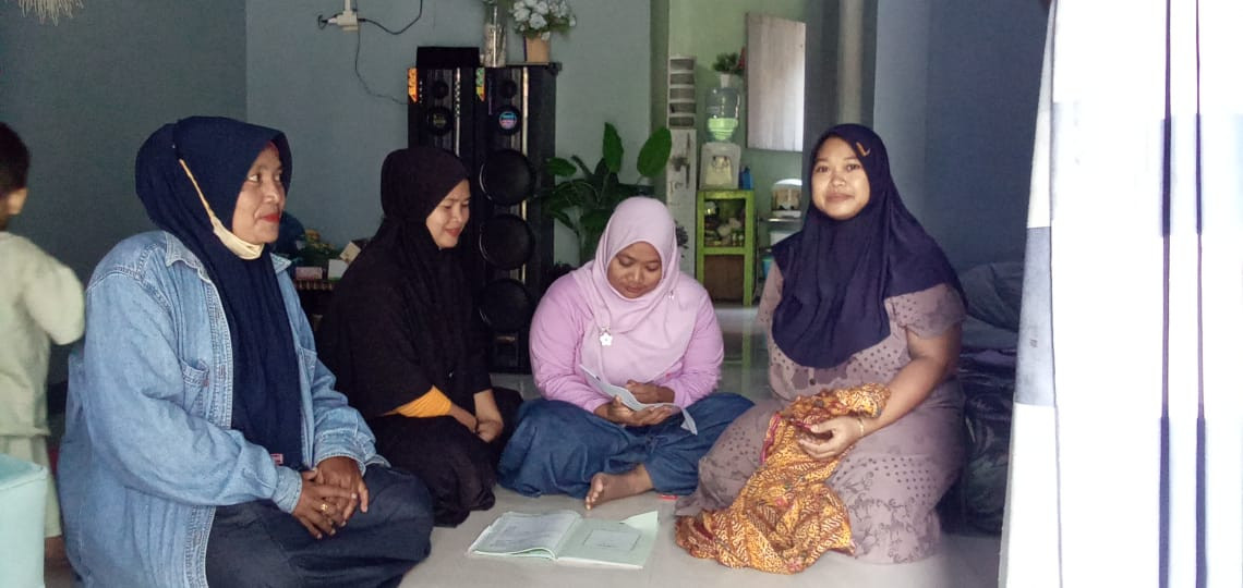 Kunjungan Tim Pendamping Keluarga (TPK) Pasca Salin  RW 006 & RW 008 Bulan Maret 2025