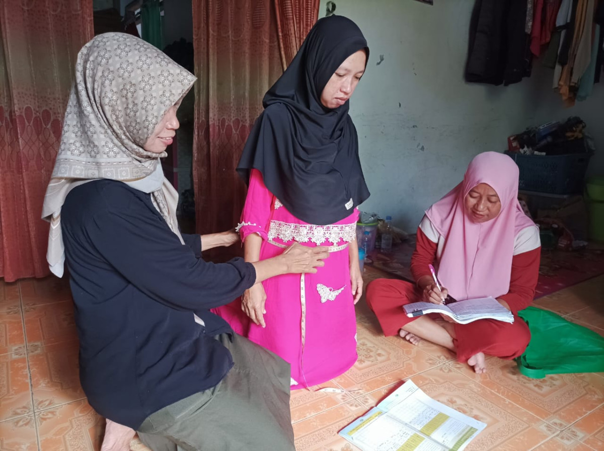 Kunjungan Tim Pendamping Keluarga (TPK) Badutal RW 001 & RW 007 Bulan Maret 2025