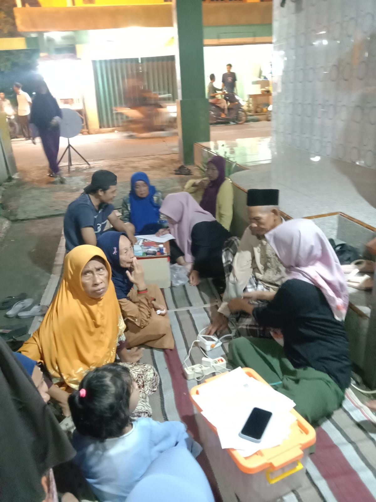 Kegiatan Cek Kesehatan Gratis (CKG) oleh Kader Kesehatan Desa di RT 02 RW 03 Desa Buko Kecamatan Wedung