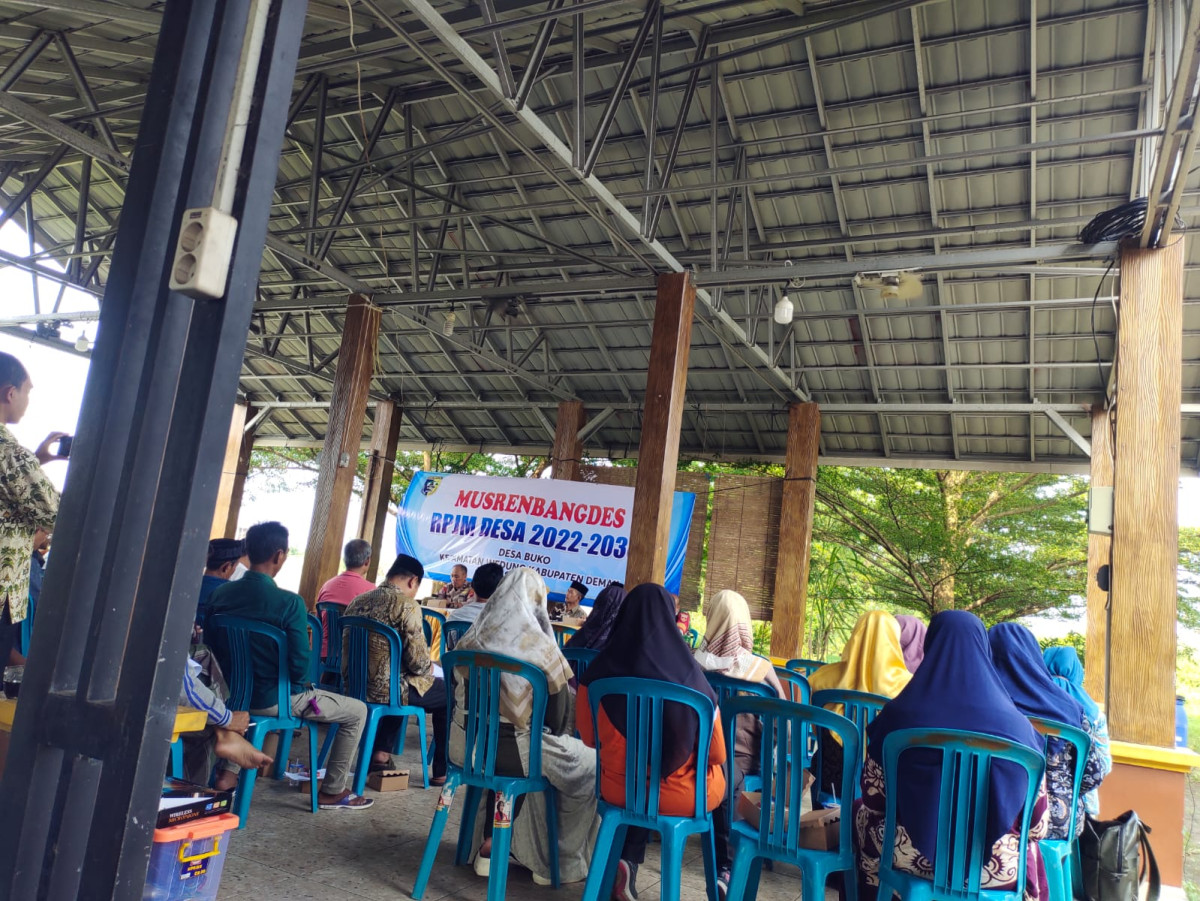 MUSRENBANGDES RPJM DESA 2022-2030 DESA BUKO KECAMATAN WEDUNG KABUPATEN DEMAK