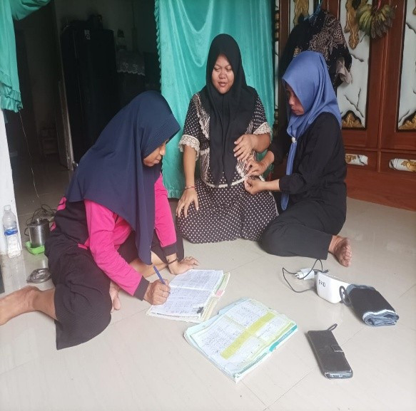 Kunjungan Tim Pendamping Keluarga (TPK) Ibu Hamil  Bulan April 2025