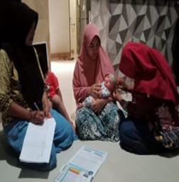 Kunjungan Tim Pendamping Keluarga (TPK) Baduta 0-24 Bulan,  Bulan April 2025