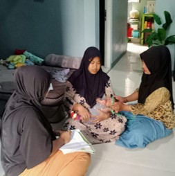 Kunjungan Tim Pendamping Keluarga (TPK) Baduta 0-24 Bulan,  Bulan April 2025