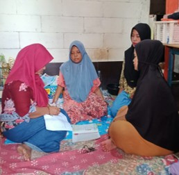 Kunjungan Tim Pendamping Keluarga (TPK)Ibu Pasca Salin Bulan April 2025
