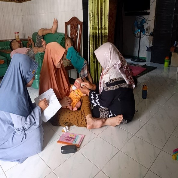 Kunjungan Tim Pendamping Keluarga (TPK) Baduta 0-24 Bulan,  Bulan Maret 2025