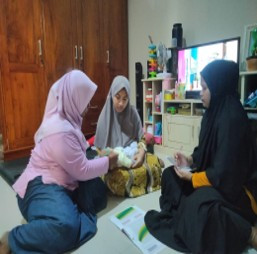 Kunjungan Tim Pendamping Keluarga (TPK) Baduta 0-24 Bulan,  Bulan Maret 2025