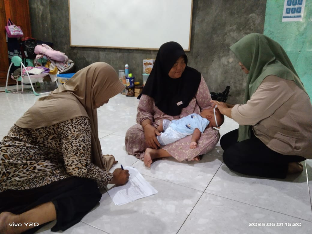 Kunjungan Tim Pendamping Keluarga (TPK) Baduta RT 0021dan RW 004 Bulan Juni 2025