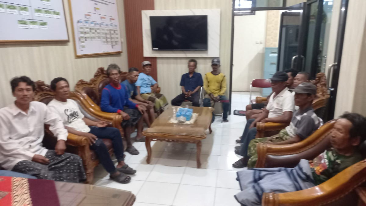 Aliansi Kelompok Nelayan Bersama Kepala Desa Buko Kecamatan Wedung