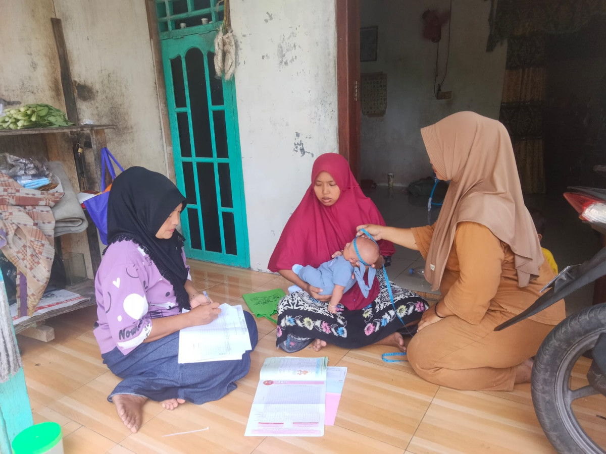 Kunjungan Tim Pendamping Keluarga (TPK) Baduta 0-24 Bulan,  Bulan Juli 2025