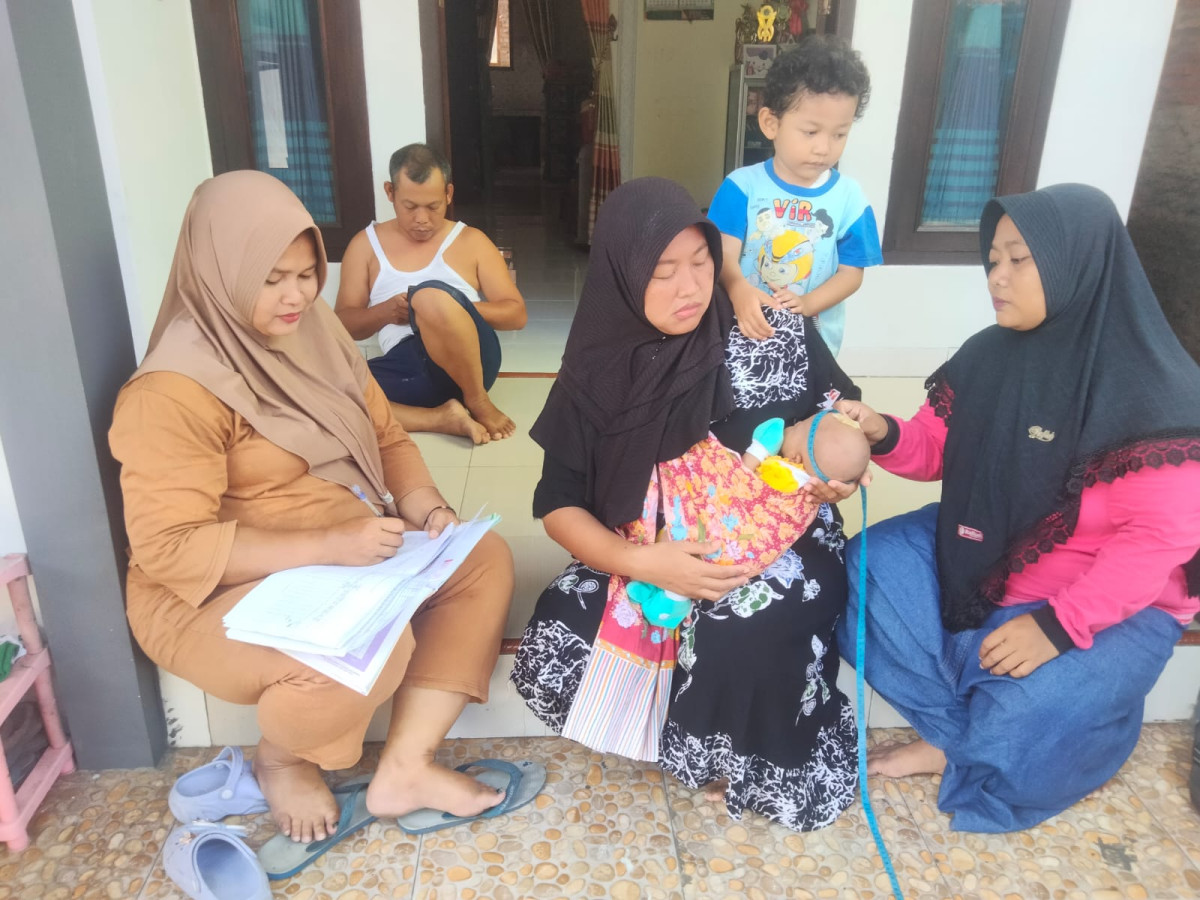 Kunjungan Tim Pendamping Keluarga (TPK) Baduta 0-24 Bulan,  Bulan Juli 2025