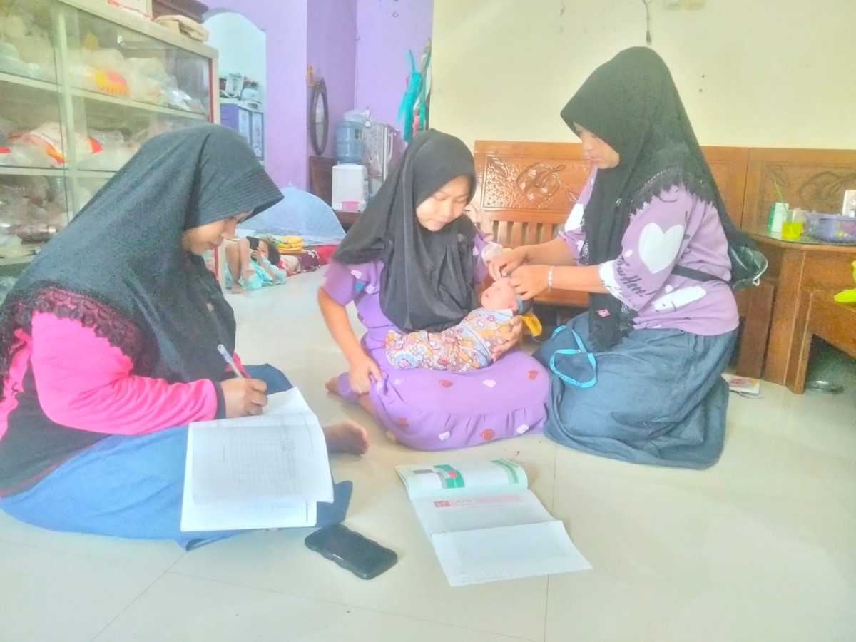 Kunjungan Tim Pendamping Keluarga (TPK) Baduta 0-24 Bulan,  Bulan Juli 2025