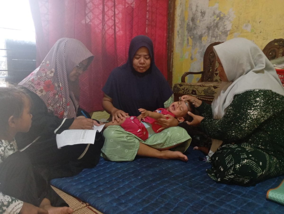 Kunjungan Tim Pendamping Keluarga (TPK) Baduta 0-24 Bulan,  Bulan Juli 2025
