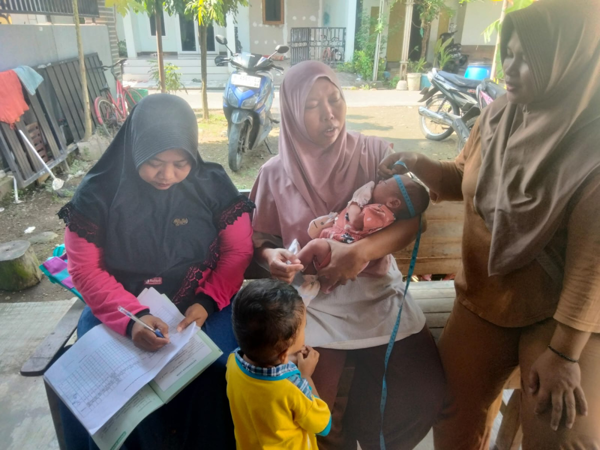 Kunjungan Tim Pendamping Keluarga (TPK) Baduta 0-24 Bulan,  Bulan Juli 2025