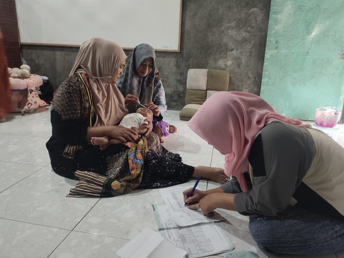 Kunjungan Tim Pendamping Keluarga (TPK) Baduta 0-24 Bulan,  Bulan Juli 2025