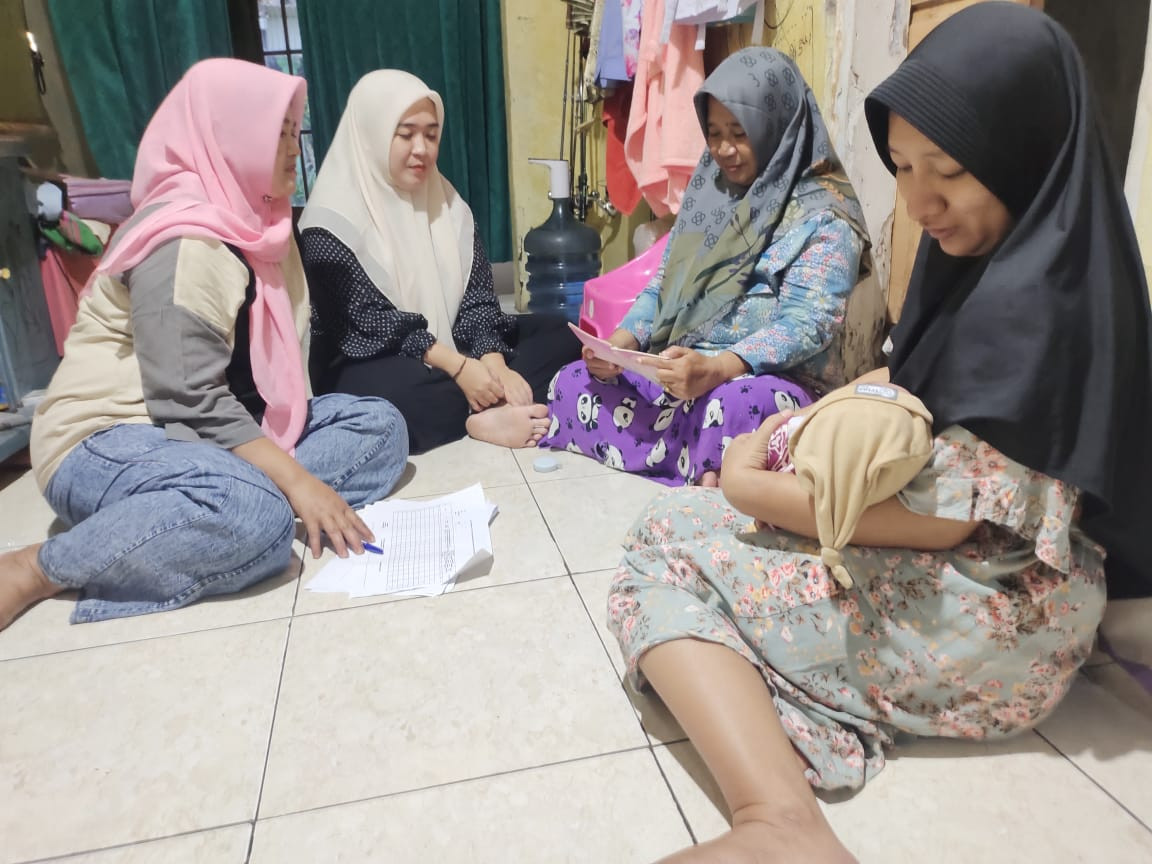 Kunjungan Tim Pendamping Keluarga (TPK) Ibu Pasca Salin  Bulan Juli 2025
