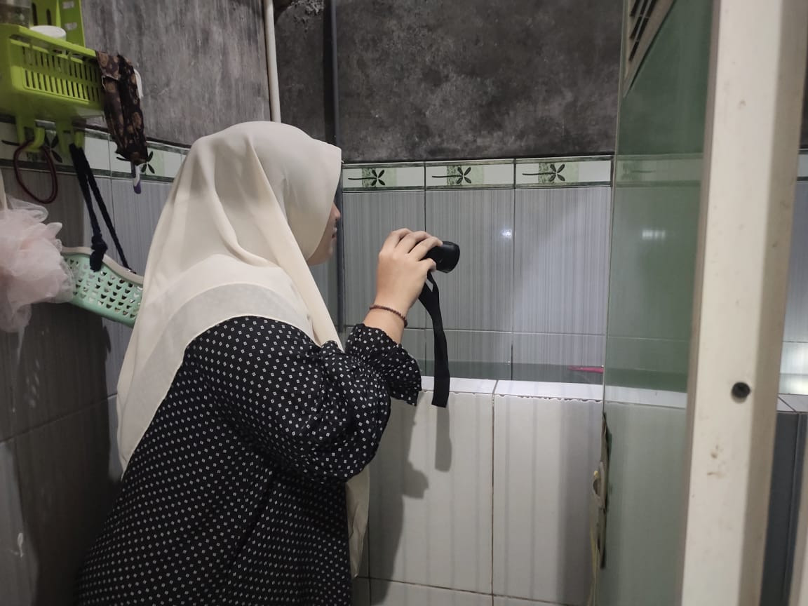 Kegiatan Pemberantasan Sarang Nyamuk (PSN) di RT 03 RW 04 Bulan Juli 2025