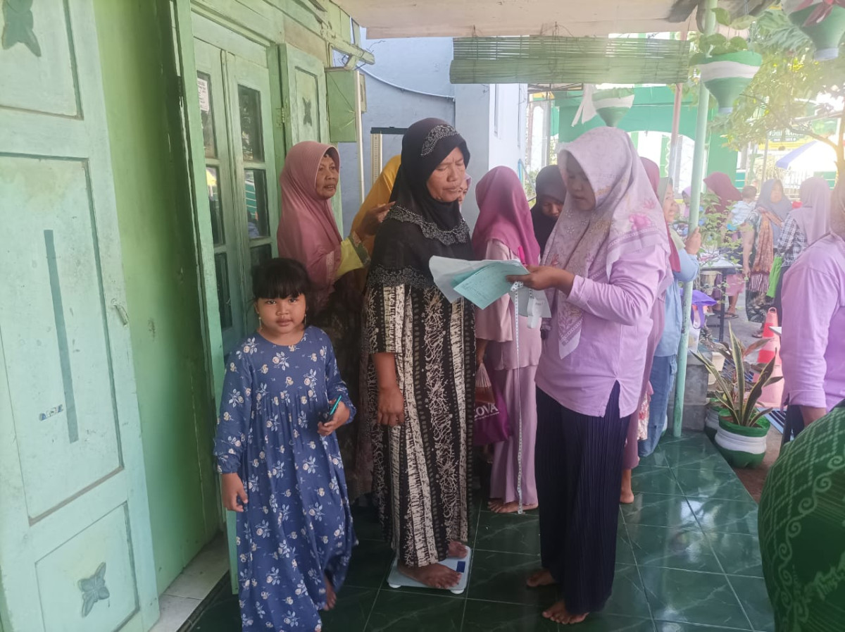 Kegiatan Posyandu ILP Lansia dan Posbindu Melati I (Satu ) Bulan Juli 2025