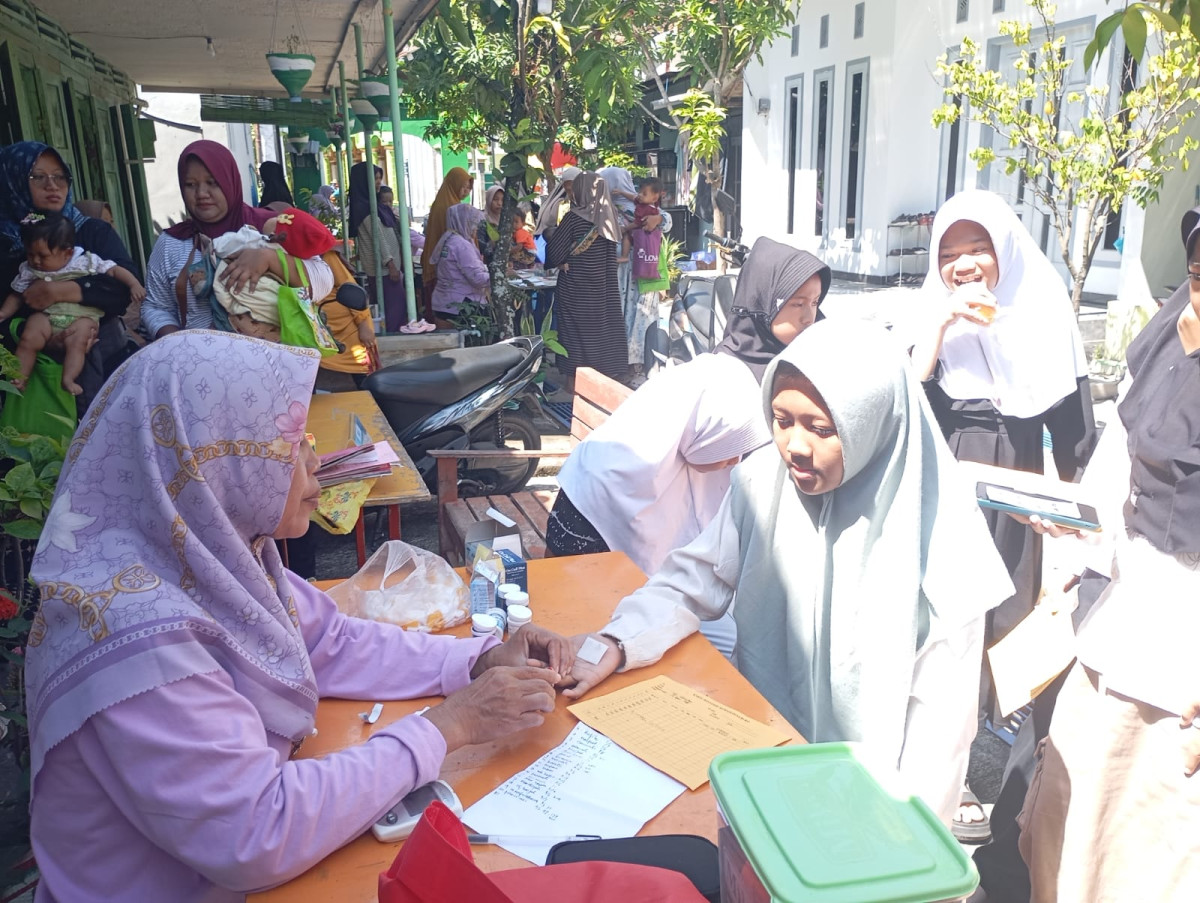 Kegiatan Posyandu ILP Remaja Melati I (Satu) Bulan  Juli 2025