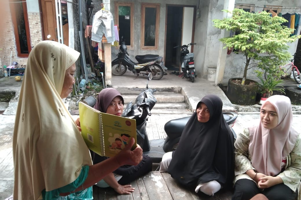 Kegiatan Penyuluhan KB Oleh PPKBD Kampung KB Cinta Tanah Air Desa Buko Kecamatan Wedung