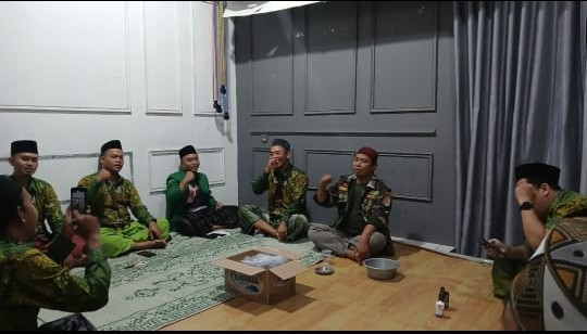 Kegiatan Jamiyah Rutinan GP Ansor Ranting Buko Kecamatan Wedung Kabupaten Demak