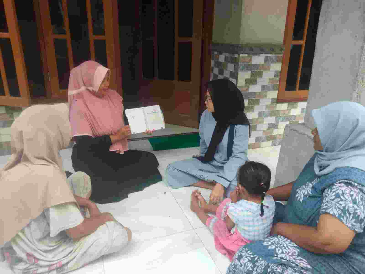 Kegiatan Penyuluhan KB Oleh Sub PPKBD Kampung KB Cinta Tanah Air Desa Buko Kecamatan Wedung