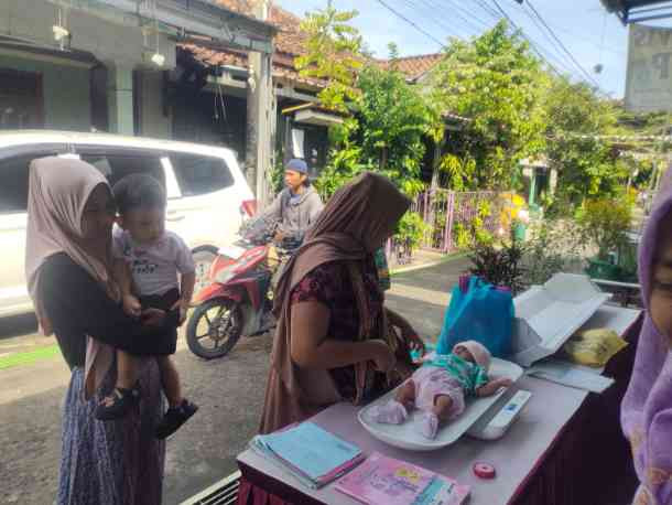 Kegiatan Posyandu ILP Balita Melatui II (Dua) Bulan September  Tahun 2025