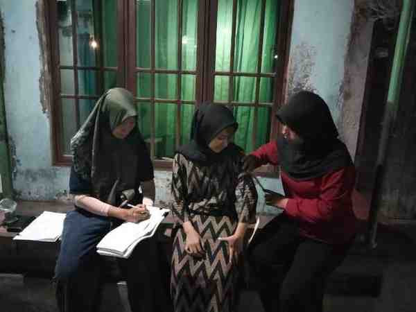 screening Ke Calon Pengantin  dan Minum Tablet Tambah Darah di RW 07 Desa Buko Kecamatan Wedung