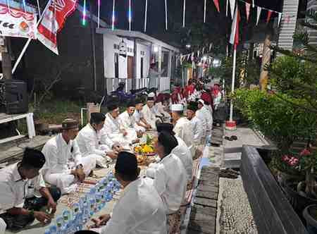 Warga Desa Buko Berpartisipasi Memeriahkan Hari Kelahiran Nabi Muhammad dan Mempererat Talisiraturrohmi antar Warga