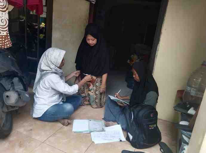 Edukasi Kepada Ibu Hamil dan Pemberian Tablet Tambah Darah di  RW 07 Desa Buko Kecamatan Wedung