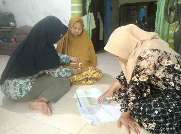 Edukasi Kepada Ibu Hamil dan Pemberian Tablet Tambah Darah di  Rw 05 Desa Buko Kecamatan Wedung