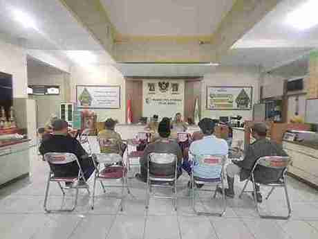 Koordinasi Kepala Desa bersama Nelayan di Desa Buko Kecamatan Wedung kabupaten Demak Tahun 2025