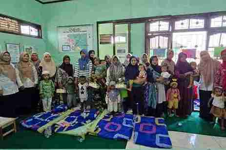 Posyandu Kelas Ibu Hamil dan Edukasi Kepada Ibu Hamil dan Pemberian Tablet Tambah Darah di Desa Buko Kecamatan Wedung Bulan September Tahun 2025