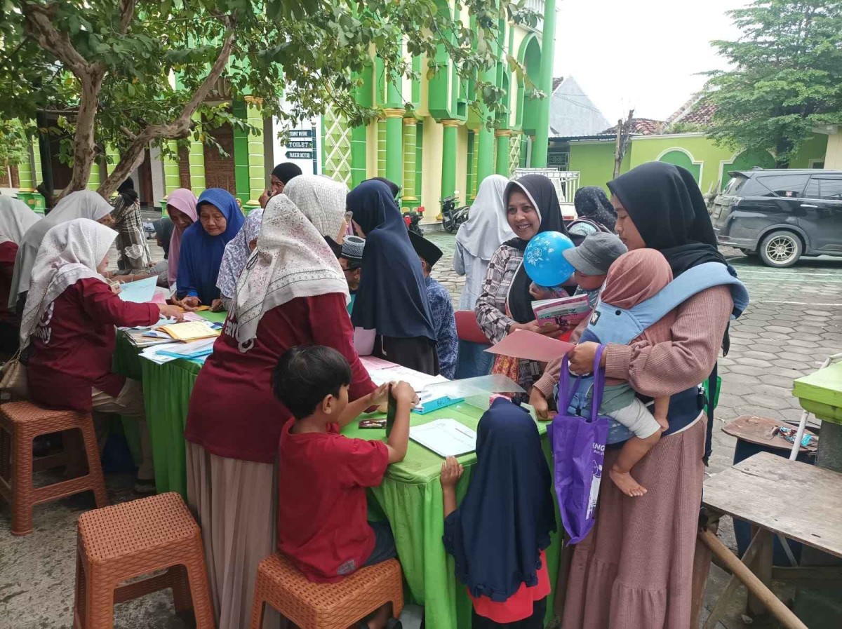 Kegiatan Posyandu ILP Balita Melati I (Satu) dan Pemberian Vitamin A dibulan Februari Tahun 2026