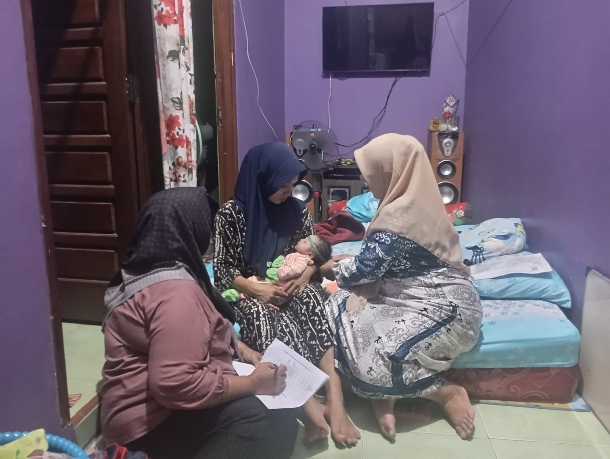 Kunjungan Tim Pendamping Keluarga (TPK) Baduta 0-23 Bulan, Bulan Februari 2026
