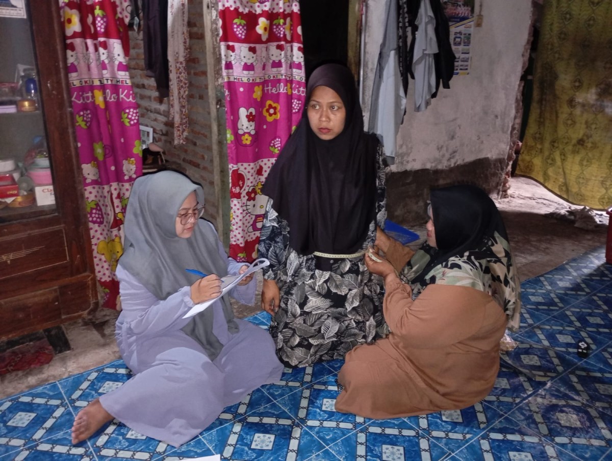 Pemantauan dan Pemberian Tambahan untuk Ibu Hamil  Bulan April di RW 02 RW 03  Desa Buko Kecamatan Wedung Kabupaten Demak Tahun 2026