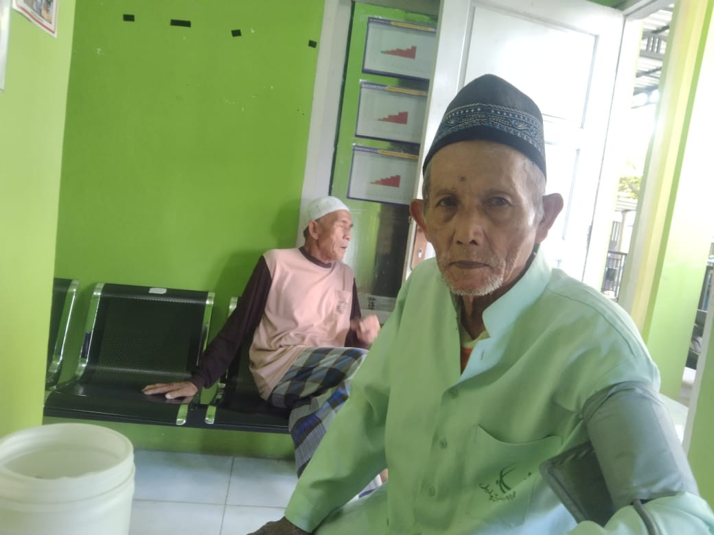 Pelayanan lansia di PKD desa mandung