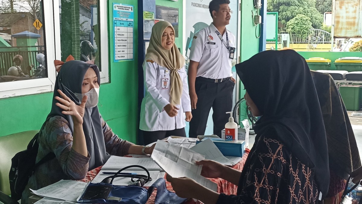 Pelayanan kb Mkjp di PKM Wedung1