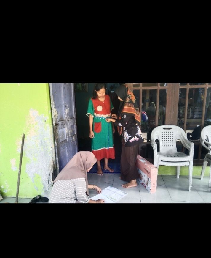 Kunjungan BUMIL oleh TPK tim 813