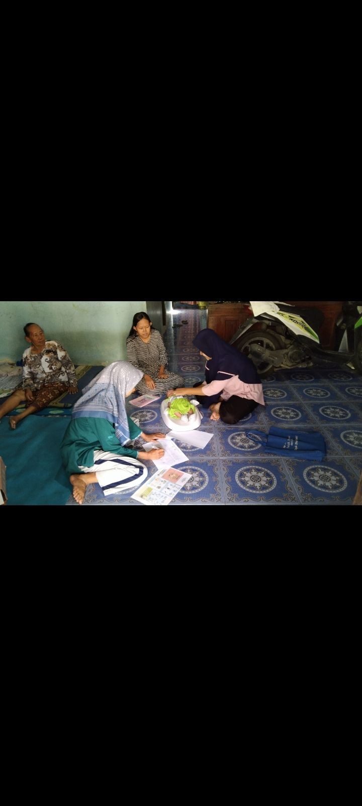 Kunjungan pascasalin tim 813