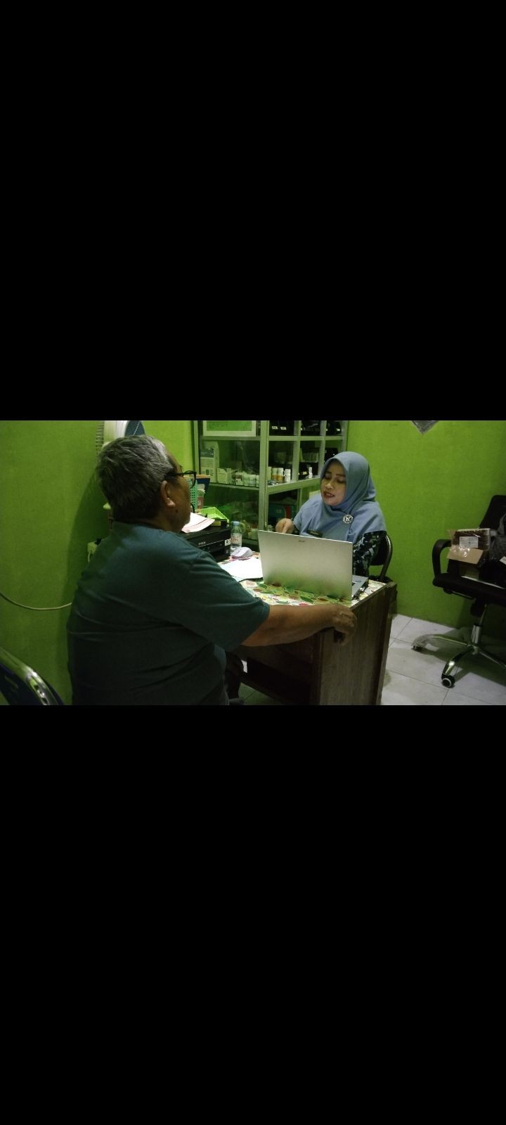 Pemeriksaan pasien hipertensi di PKD mandung