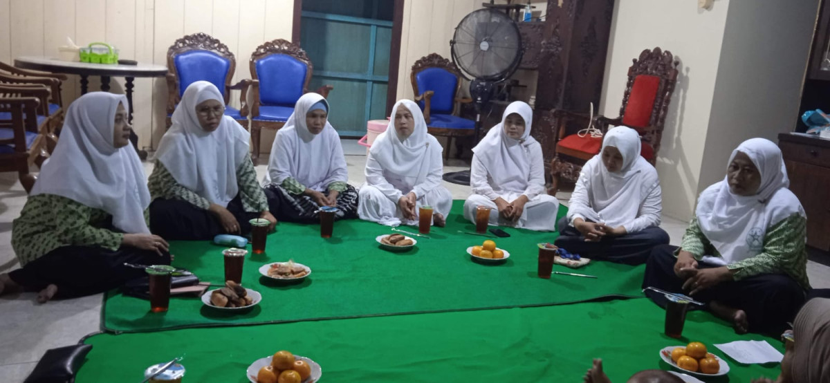 Rapat Koordinasi dan Persiapan Porseni di Fatayat NU
