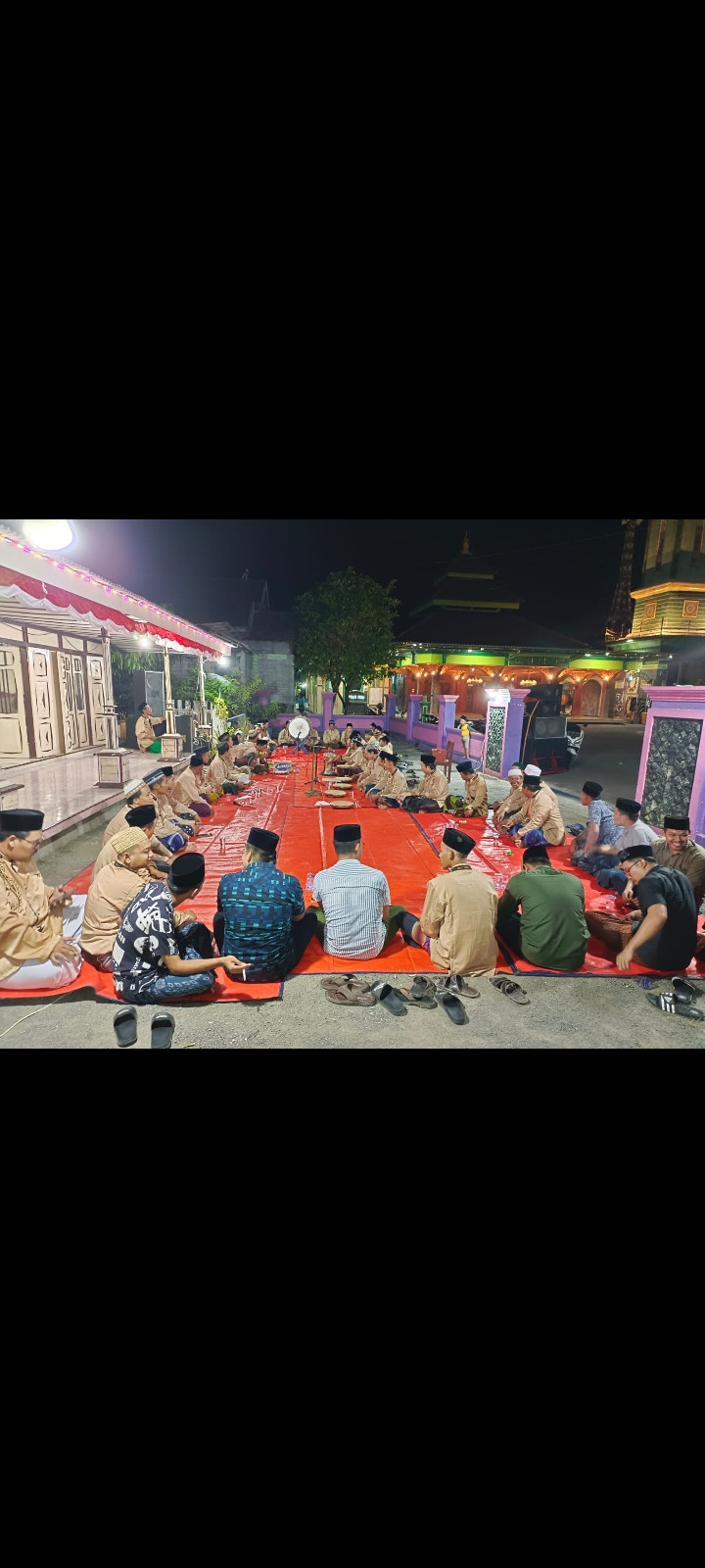 Rutinan selapanan pemuda masjid al burhan