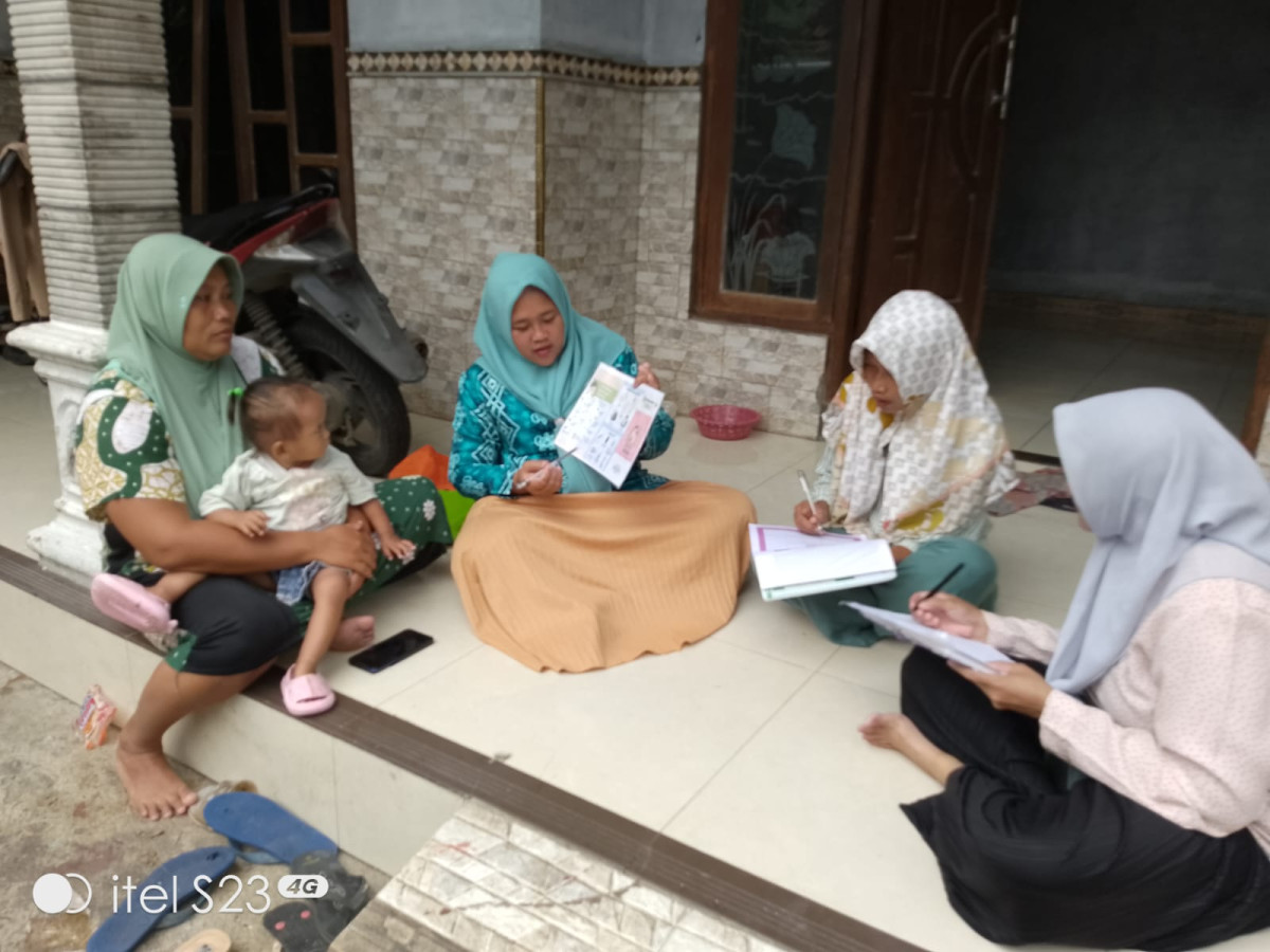 kegiatan pendampingan Baduta