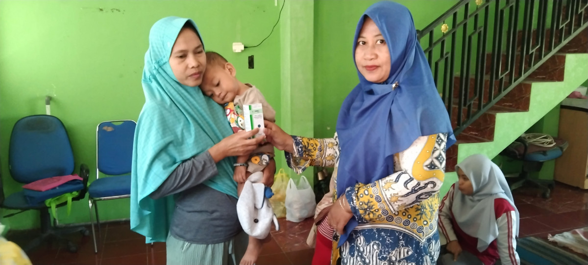 Pemberian vitamin pd anak stunting