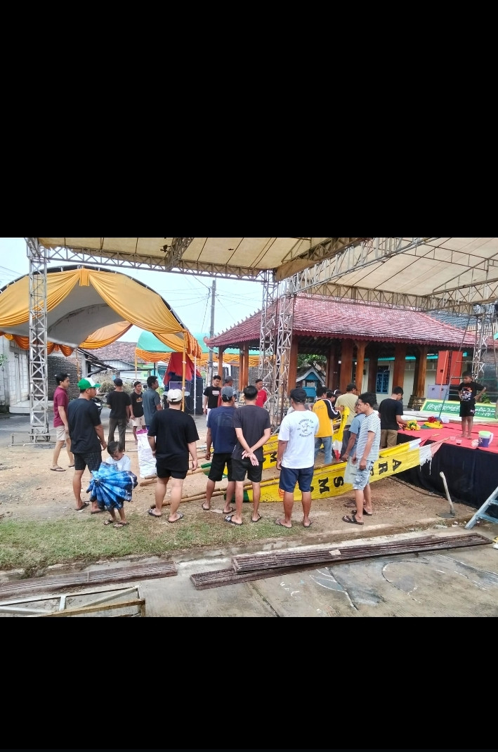 PERSIAPAN SANTUNAN YATIM PIATU YANG KE 35