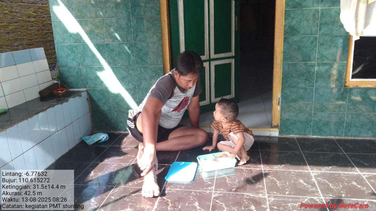 Pemberian PMT pada balita stunting ke 103hari