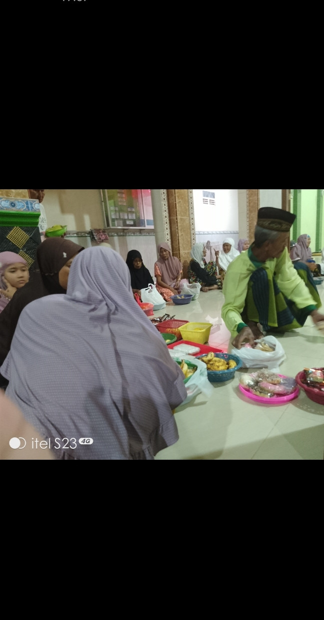 Selamatan dalam rangka maulid nabi Muhammad Saw