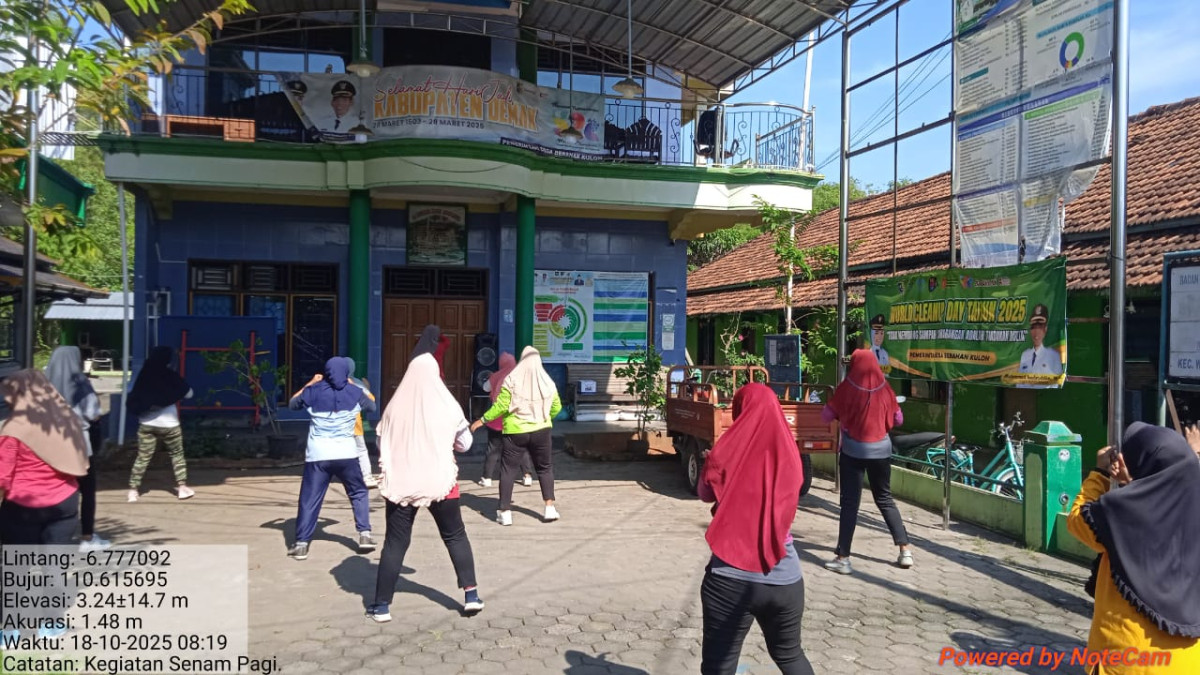 Kegiatan Senam pagi