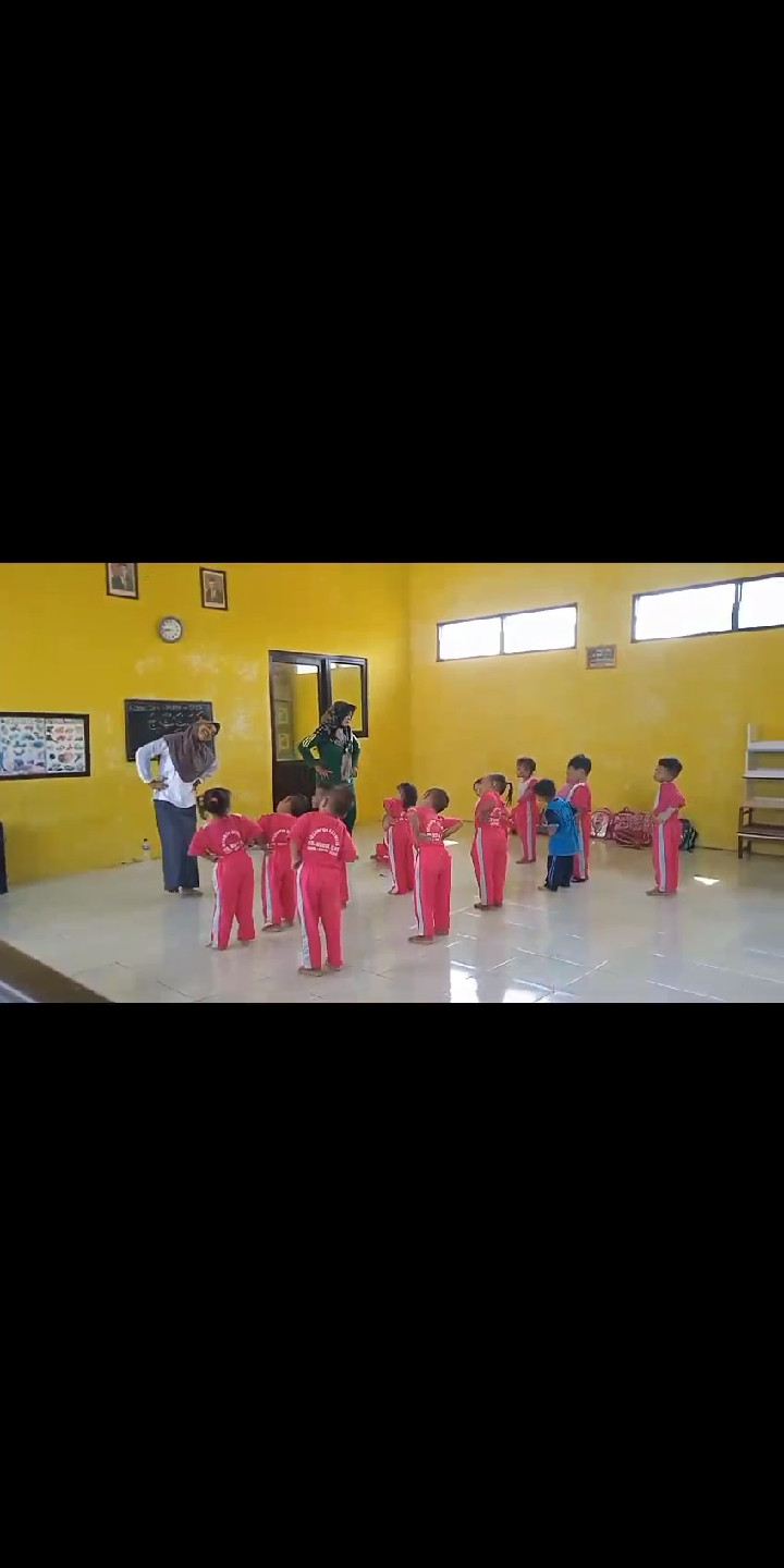 Senam bersama PAUD bungo lor